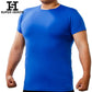 Super Heroes Undershirt, Short Sleeve, Suitable for High School Baseball, Adults, General Blue, Round Neck, All Seasons